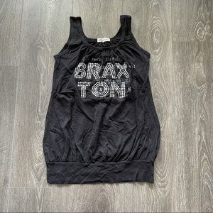 Braxton Black Tank Top